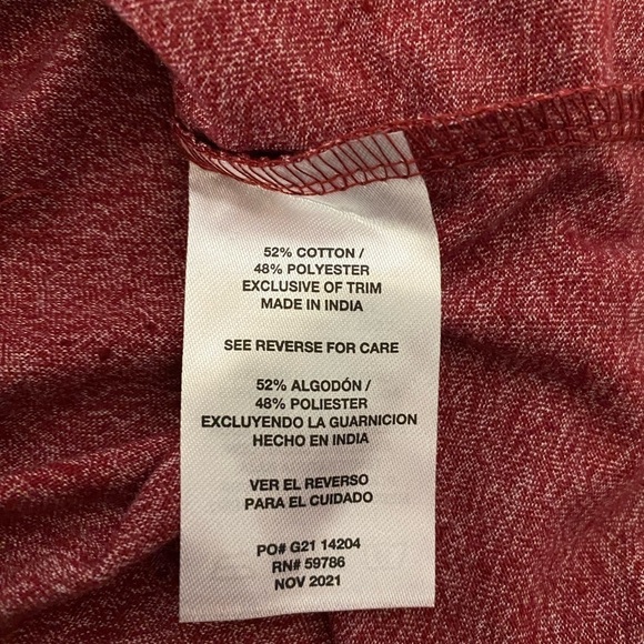 NWT Rugby Men’s V Neck Tee - Picture 5 of 6